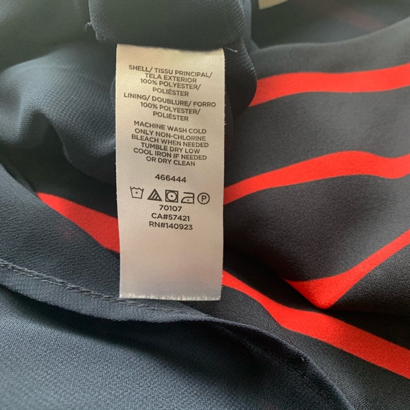 Loft Nautical Stripe Strappy Back Cami Top - Picture 5 of 5